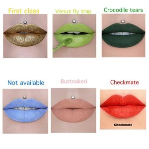 6 Jeffree star liquid lip bundle